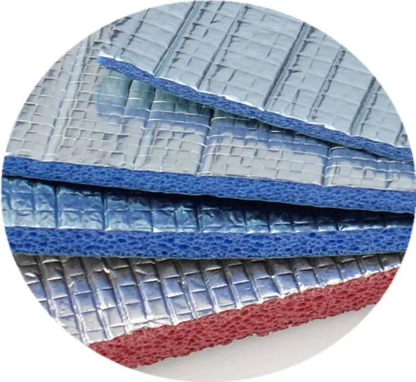 Heat Barrier Aluminum Foil EPE XPE Foam Board Roof Heat Insulation Materials
