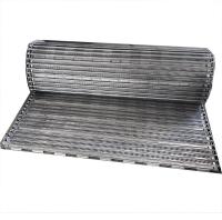 Heavy Load Carbon Steel Metal Chain Plate Link Conveyor Belt For Washing