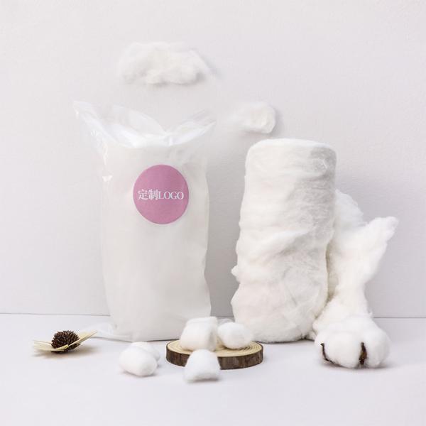 Boules de coton absorbantes stériles 100 Boules de coton en laine 500g Pour les soins médicaux