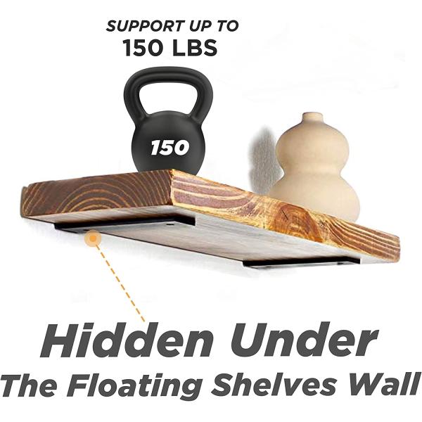 Промышленный стиль односторонний кронштейн с покрытием в порошке из литого железа Рустический промышленный дизайн