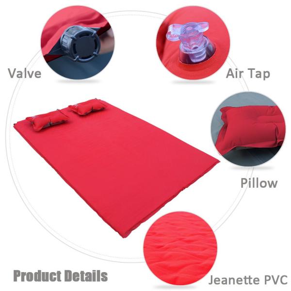 2 persons 9lbs Air Cells Inflatable Camping Pad