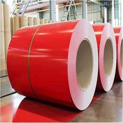 Hot Dipped Galvanized PPGI Steel Coil 600mm-1200mm With Organic Layer
