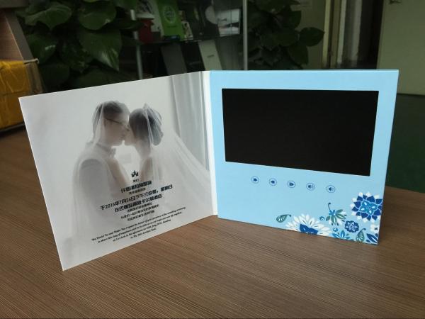 Advertising Video Booklets / Full Ccolors LCD Video Brochure Card