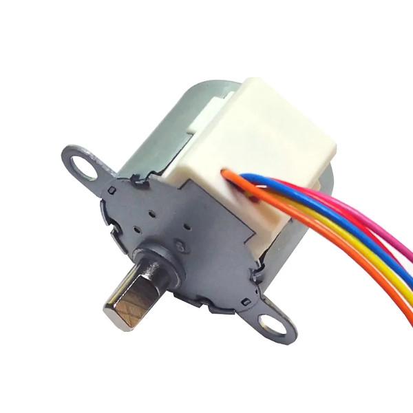Compact Miniature Stepper Motor 24BYJ48 8 mm 4 Phase 5 Wire Stepper Motor