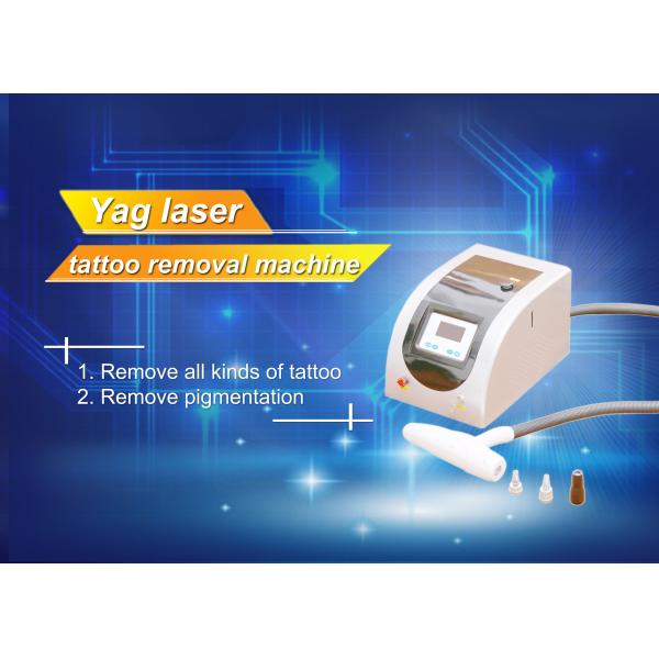 1064 / 532nm 110V - 240V Tattoo Removal Machine 1000mJ Energy