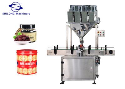 Sugar Automated Bottle Filling Machine Particle 30L 4 Head Linear Weigher