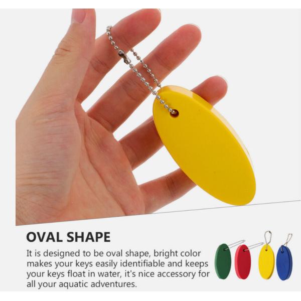 Blank Plain PU Boating Bulk Floating Keychains Foam Floater Ring Personalized