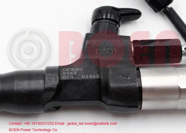 Injector Pump Parts Denso Common Rail Injector Unit 095000 5960 High Speed Steel Material