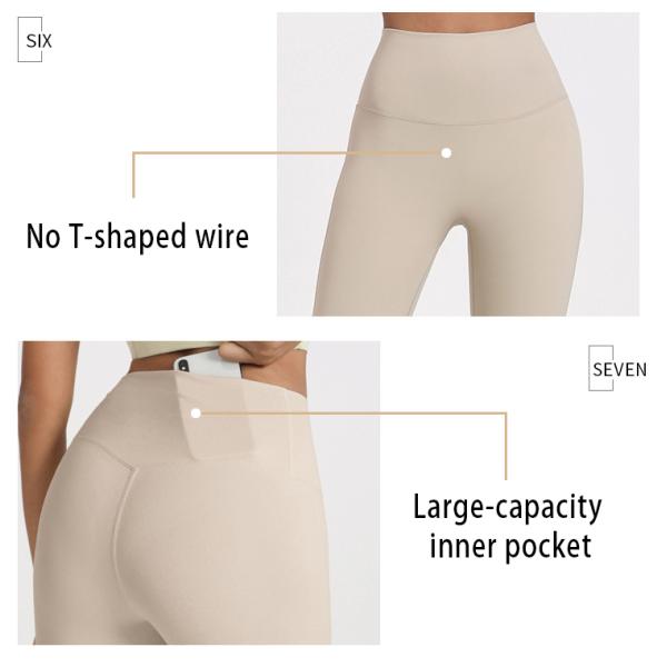 Quick Drying 2 Piece Yoga Outfit Moisture Wicking Nude Women'S Yoga Clothing Set