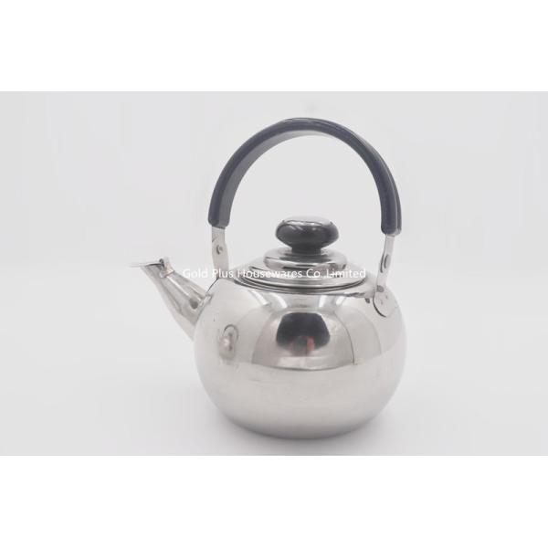 1L 0.19cbm Stainless Steel Whistling Kettle With Bakelite Handle
