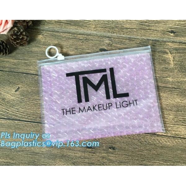 3 Side Seal Air Bubble Bag, Slider k Zipper Bubble Bag,Die Cut Slider Bubble Bag, Different Size Back Seal Air Bub