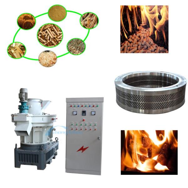 Высокопроизводительная вертикальная пелетная машина из биомассы