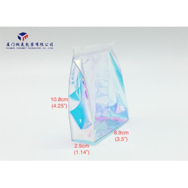 8.9X2.9X10.8CM Polyvinyl Chloride Bags , Customized Pvc Plastic Packaging Bags