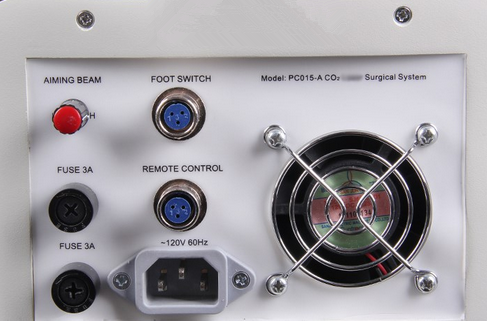 Машина удаления шрама кожи лазера портативного СО2 10600nm хирургическая для любимцев