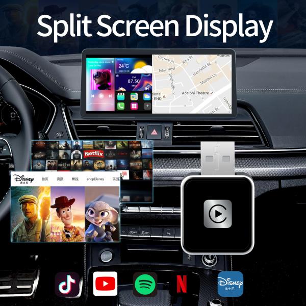 Universal Android Carplay Box with HDMI 1080P & USB Type-C