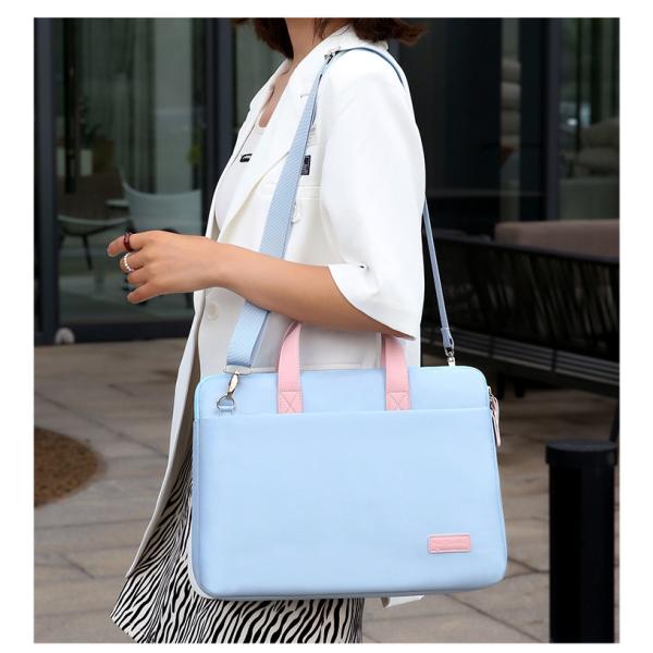 Canvas Portable Computer Bag Customized Color Waterproof Laptop Case Business Bags
