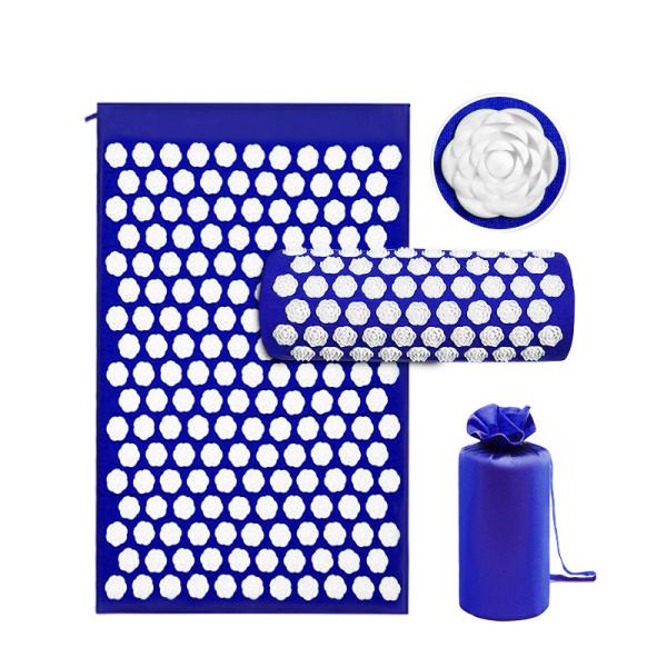 Нога 4 цветов ослабляет циновку и подушку Shakti смолы циновки йоги точечного массажа массажа