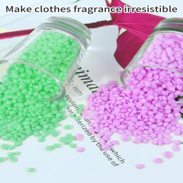 Green Laundry Booster Beads Softening Refreshing Dryer Beads Scented