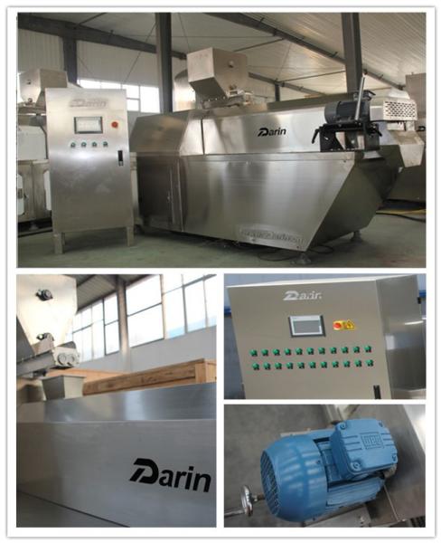 2 ton/Hr floating fish feed production line Siemens PLC Coltroller