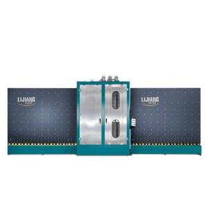 Вертикальная стеклянная стирка и машина для просушки для низкого стекла e обрабатывая 6 щеток ПК мягких