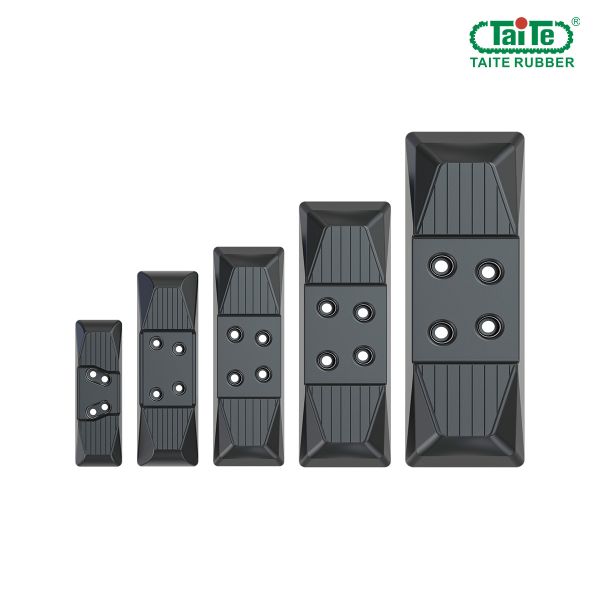 400mm Width Excavator Rubber Pads Rp - Ct - 400d For Terex Tc48 / Tc60 Schaeff Hr21