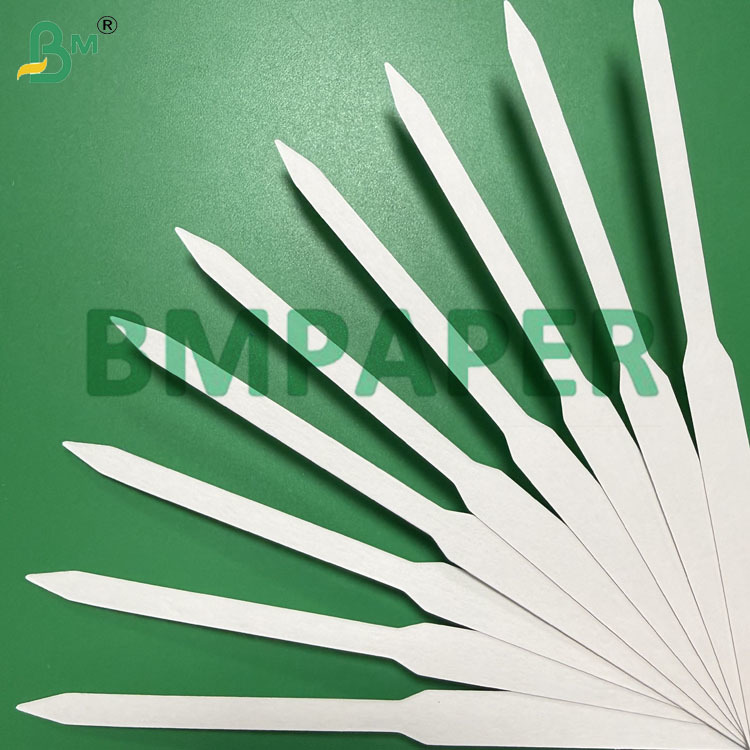 White Fragrance Test Paper Strips, Absorbent Board 160mm X 10mm 170mm X 9mm
