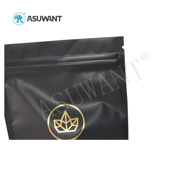 Биодеградабле алюминиевая фольга стоит вверх сумка замка застежка-молнии мешка для медицинского печенья семени засорителя конопли