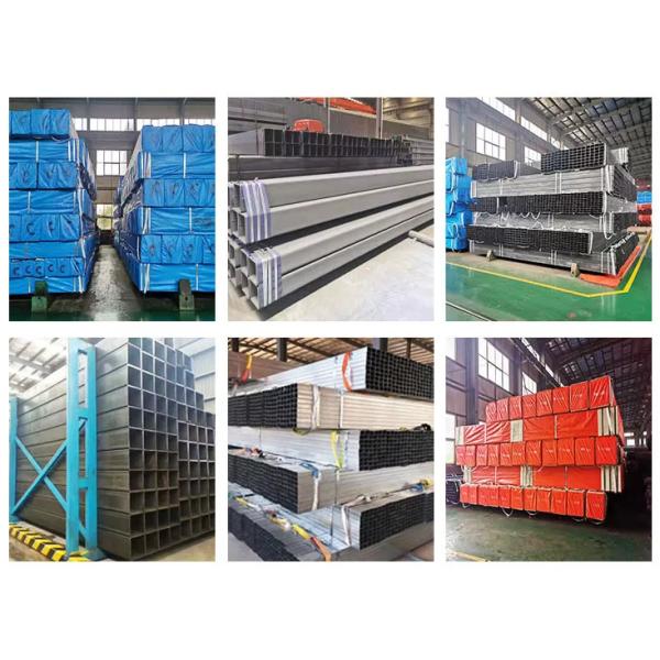 Hot Dipped Weld Galvanized Steel Square Tube Pipe ASTM Q195 Q235 Q345 75x75