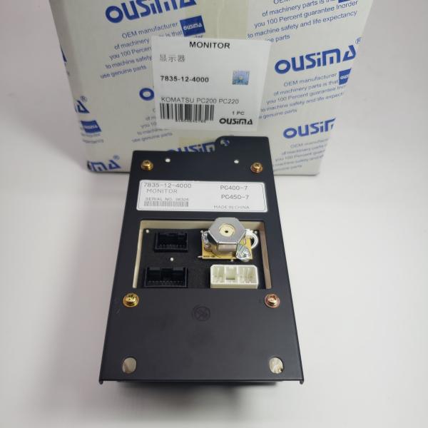 Monitor 7835-12-4000 For Komatsu PC200-7 PC220-7 PC300-7 PC450-7