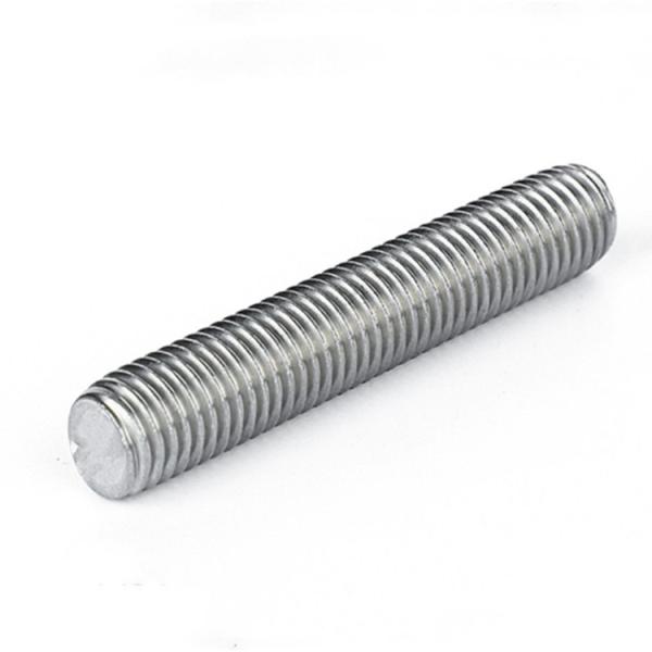 DIN ANSI Standard Hexagon Carbon Steel Threaded Threaded Bolts ISO9001 Certified