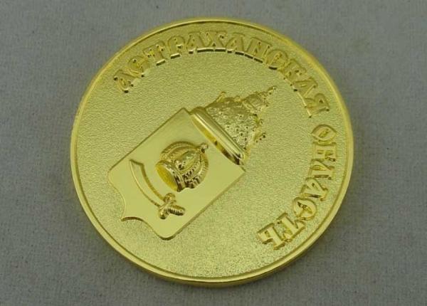 Russia Souvenir Badges Zinc Alloy Die Casting 3D Pin Badge Gold Plating