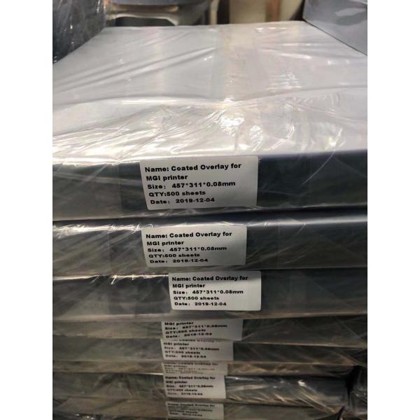 крен листа верхнего слоя Pvc 0.04mm 0.05mm 0.06mm