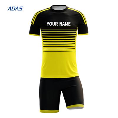 Full Set Football Quick Dry Sublimated Soccer Uniforms Wear Jersey Shirts Tops ODM