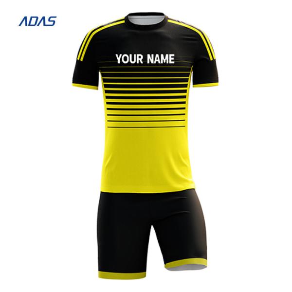 Full Set Football Quick Dry Sublimated Soccer Uniforms Wear Jersey Shirts Tops ODM