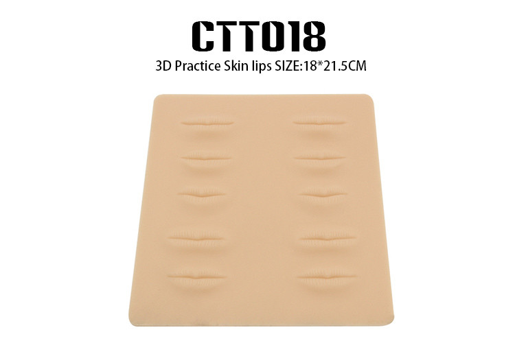 постоянная кожа практики губ татуировки состава 3D Washable для Beginner