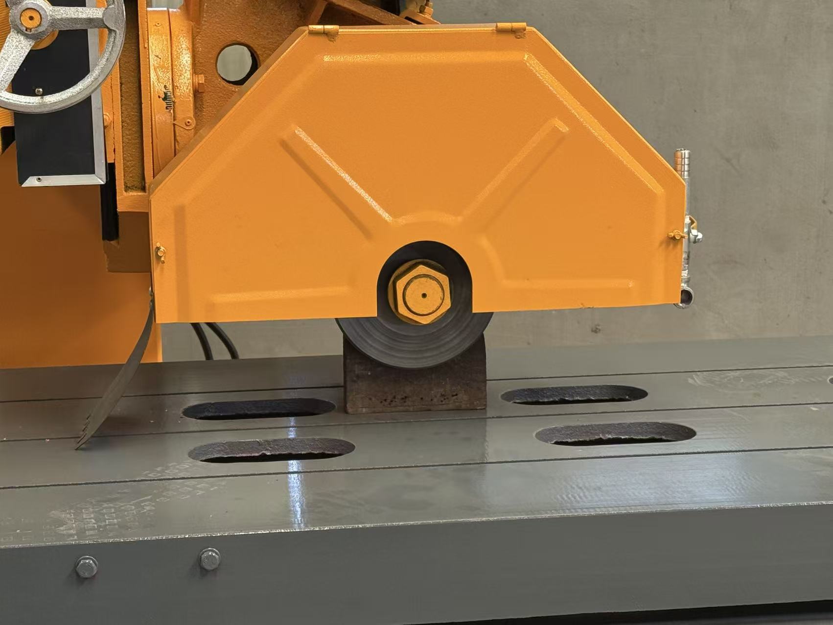 Heavy Duty Chamfer Saw Featuring 11KW Main Motor Power and 350 to 400mm Blade Size Designed for Precise 45 Degree Chamfer Cutting Applications