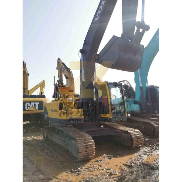Volvo EC240 Used Bagger D7E Engine 25000 KG Weight for Construction Projects