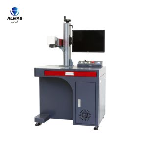 50W Power Desktop Fiber Laser Engraver with 0.001mm Repeat Accuracy and Wind