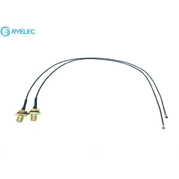 Imperméabilisez la femelle arrière de la cloison étanche SMA RP à l'ipex UFL