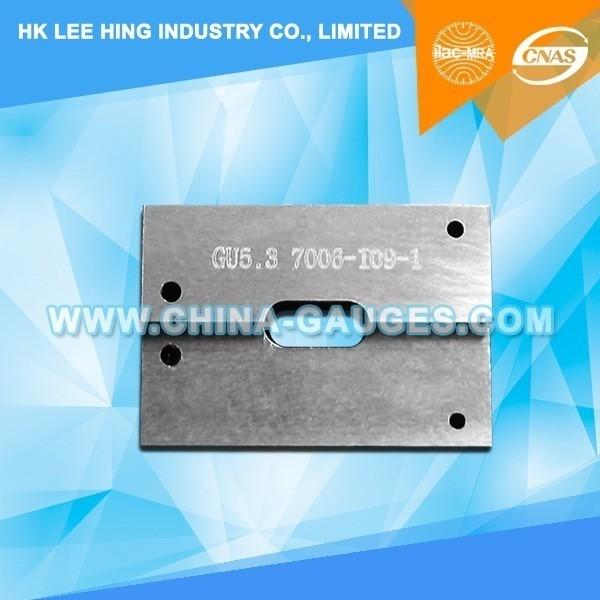 IEC60061-3: 7006-109-1 MR16 GU5.3 Go and No Go Gauge for Bi-Pin Bases