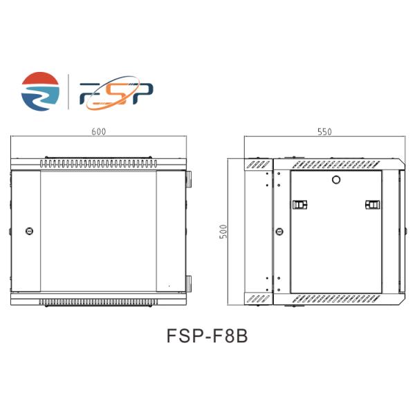 3-часовой 19-дюймовый внутренний стенный монтаж шкаф ONU для FTTH из холоднокатаной стали