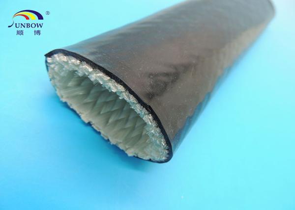 Heat-resistant Silicon Coated Fireproof Performance Glass Fabric Sleeve Eco-friendly