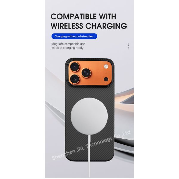 600D Pattern Customized Aramid Carbon Fiber Mobile Cover for iPhone 17 Pro Max