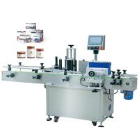 Machine à étiquettes en aluminium de bouteille ronde en métal dans l'industrie des produits alimentaires et des boissons