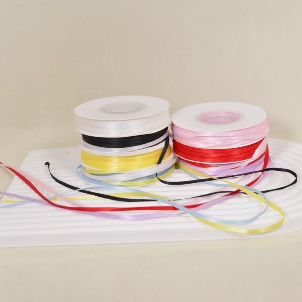 Birthday cake decoration 0.3cm bow ribbon handmade DIY bouquet floral bag flower gift box packaging ribbon