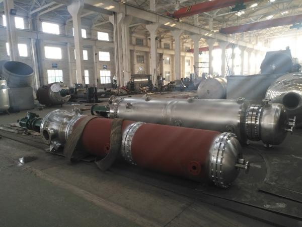 Scraper Horizontal Film Evaporator  Stainless Steel Or Carbon Steel Material