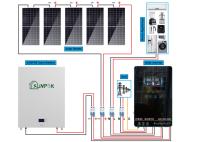 UN38.3 dirige o sistema da célula solar completo fora do sistema solar 12.96Kwh 21.6Kwh da grade
