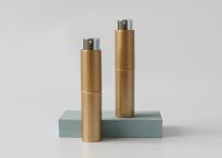 torsion de l'or 10ml vers le haut de bouteille rechargeable d'atomiseur de parfum de mini jet cosmétique de voyage de bouteille de parfum