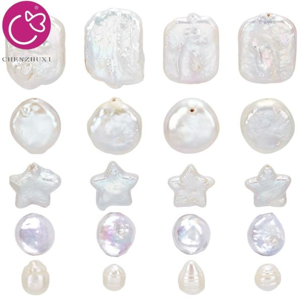 Jewelry 14-15mm Rectangle White Freshwater Pearl Necklace High Quality Natural Loose Pearls Wholesale Price