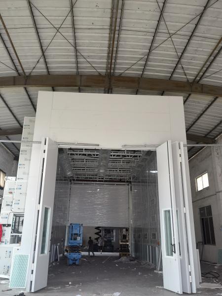 Optional Color Heating System Container Spray Booth Industrial Custom Paint Booth